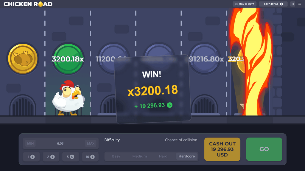Hen Roadway - Casino Site Video Game - Free Gaming & Money